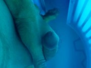 Tanning Booth Masturbation