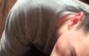 Hot guy swallows big load