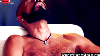 FuckThatHole.com - Latino gay Saul Leinad jerks off and deepthroats to wet dreams of