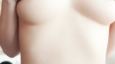 Delightful blonde went on her back for deep pussy penetration after giving a blowjob