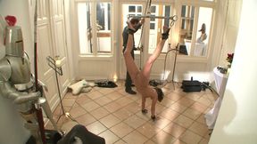 Slave Wants to Play with Clamps and Whips Until She Has to Piss