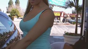 She Likes Pussies Scene-2 Blonde and Brunette Busty Lesbians Fuck with a Double Dildo