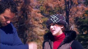 eve lawrence gets fucked outdoors by steven st croix