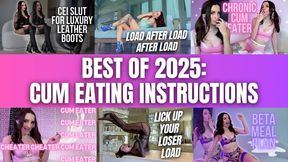 Best of 2025: Cum Eating Instructions