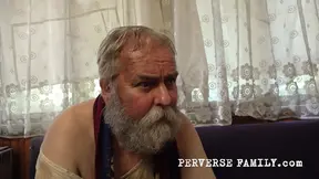 Busty MILF tied up in extreme perverted family sex session