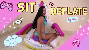 Sensual Bounce to Deflate Pretty Unicorn By Dani! - 4K