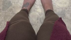 The Art of the Bare Walk: Detailed Soles & Toe Play