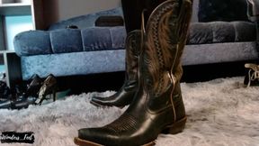 Ariat Cowboy Boot Worship: Leather Licks and Cum Countdown