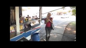 Shemale Slut Takes Big Hard Cock in Her Tight Ass