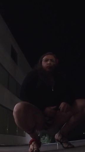 Cheap Street CD Sissy Whore Is Feminized for a Dirty Outdoor Video