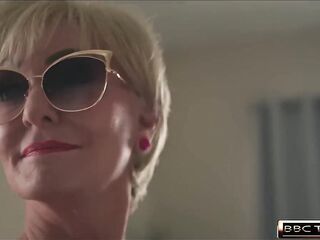 BBC Hotwife GILF double penetration Group Sex Drilled by Ebony Bull Jocks