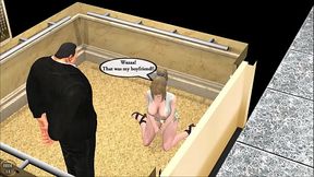 Elevator Sex - 3D Animated Hentai Game Recording