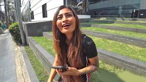 ”Big Boobed but petite Thai MILF amateur amazing sex with a Farang”