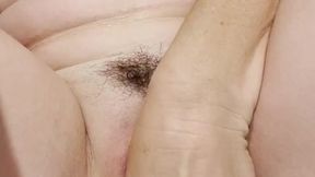 MILF has Moaning ORGASM in the bath with custom Butt Plug & 2 Dildos.