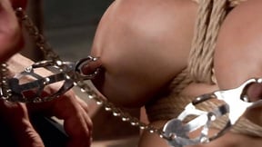 ”Asian doc is bound & anal fucked”