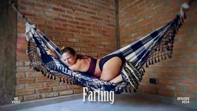 Farting in fitness clothes! Smelly gases! (HD VIDEO)