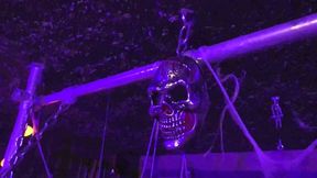 Halloween Special - Melodie - Riding the Sybian in thew dark cave - Full Clip wmv SD