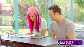 Playful Blonde Has Never Had So Many Cocks Inside Her