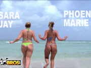 BANGBROS - PAWG Pornstars Sara Jay and Phoenix Marie Get Their Big Asses Hammered