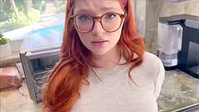 Alex Adams And Naomi Hughes In Redhead Stepdaughter Filled With Cum