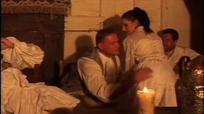 Great Orgy in the 18th Century Venetian Inn