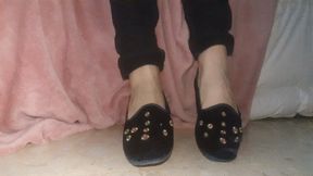 VELVET LOAFERS