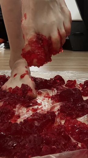 CUSTOM/BAREFOOT JELLO CRUSHING