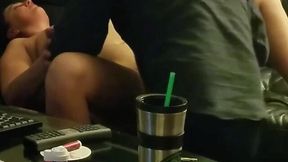 MILF Slutwife Spreads Legs for Boy Toy's Pussy Feast