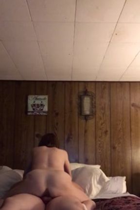 Mature Hot Wife love’s riding and soaking her young bull while I film and stroke myself