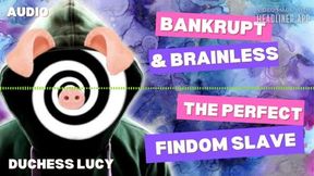 Bankrupt & Brainless: The Perfect Findom Slave Minduck Duchess Lucy Ruins You Audiogram