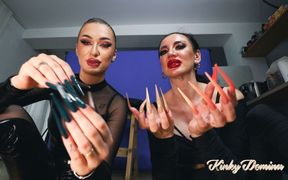 Comparing Hands and Nails with Rebecca Madden Asmr