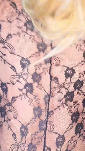 Horny Blonde Nymphomaniac Gets Her Ass Creamed on the Street
