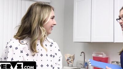 Fuckable Patient Sonny McKinley Receives a Non-Conventional Fertility Test at the Doctor's - Pervz