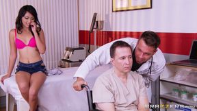 Doctors Adventures - Dr Chad White Exposes Faker by Seducing Sexy Miko Lee for an Oral Sex