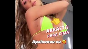MC Mirella querendo dar