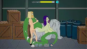 Fucker Man Rules Hot Train Tryst in Wild 2D3D Hentai Ride