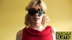 ”Blonde Jessica Jensen is submissive tart who loves big cocks”