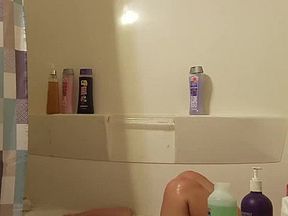 Kitten Plays With Herself in the Tub