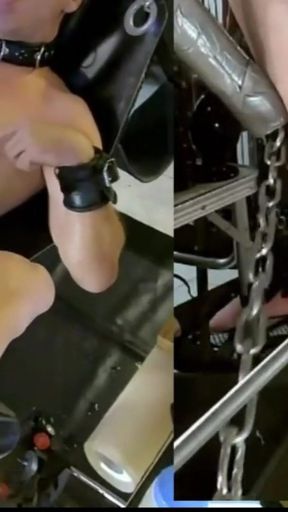 Key moment from &quot;Dirty Nasty Pig Kinky Faggot Fuck Slut Freak Cunt Whore Bitch Ass Fucked Machine Fucking Huge Dildo Creazy&hellip;&quot;