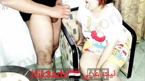 An Egyptian who is deceived by her stepfather so she sucks his dick