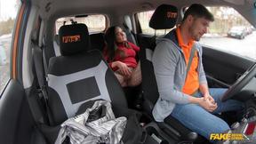 ”Extremely horny babe is my new driver college girl - Nataly Gold”