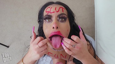 ANAL Bimbo ASS Slut - Eats ass used like a whore - loves it