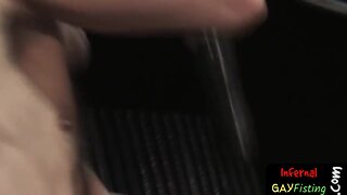 Twunk fists thrilled gays tight butt hole