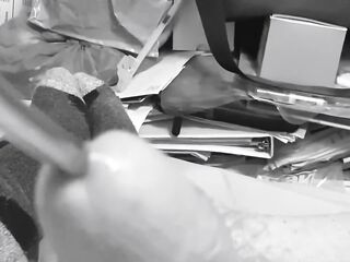 Urethra play and cum