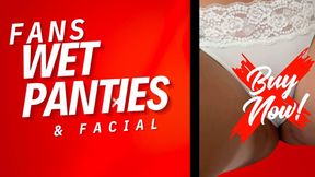 🩲 FANS WET PANTIES FACIAL 🩲