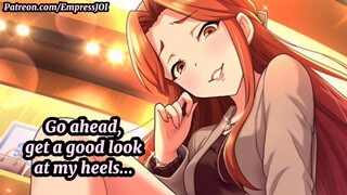 HENTAI JOI - 4 Minute Challenge: The Heel Worship (feet, footjob, shoes)