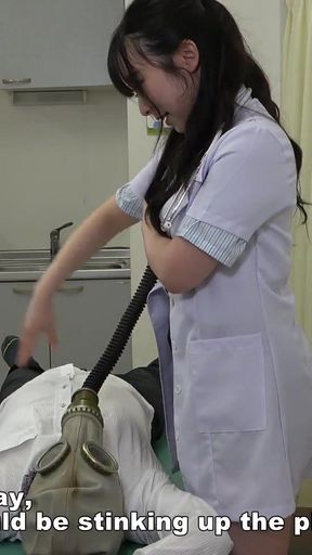 Femdom Treatment with the Scent of a Female Doctor   Clip 1