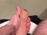 Dorian Hawke | Solo Toilet Masturbation | Part 1