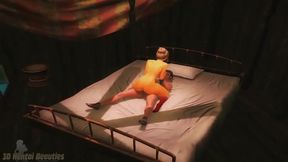 3D Hentai Sexy Tigress Rides Dick Hard For Intense Orgasm