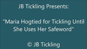 Maria Hogtied for Tickling - HD